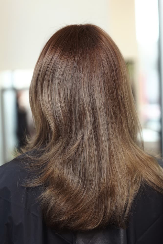 Straight hair color for on sale morena