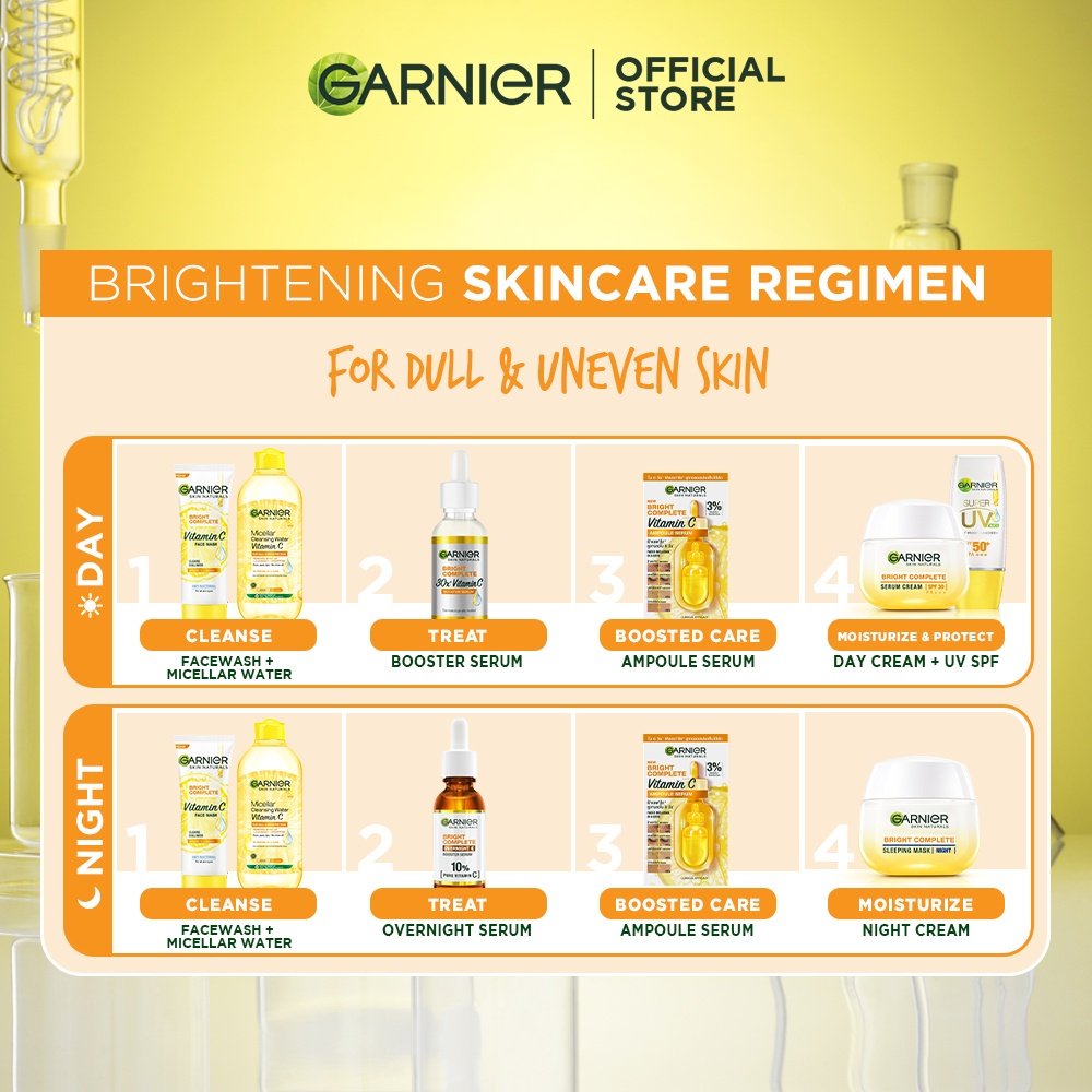 bright complete vitamin c night cream