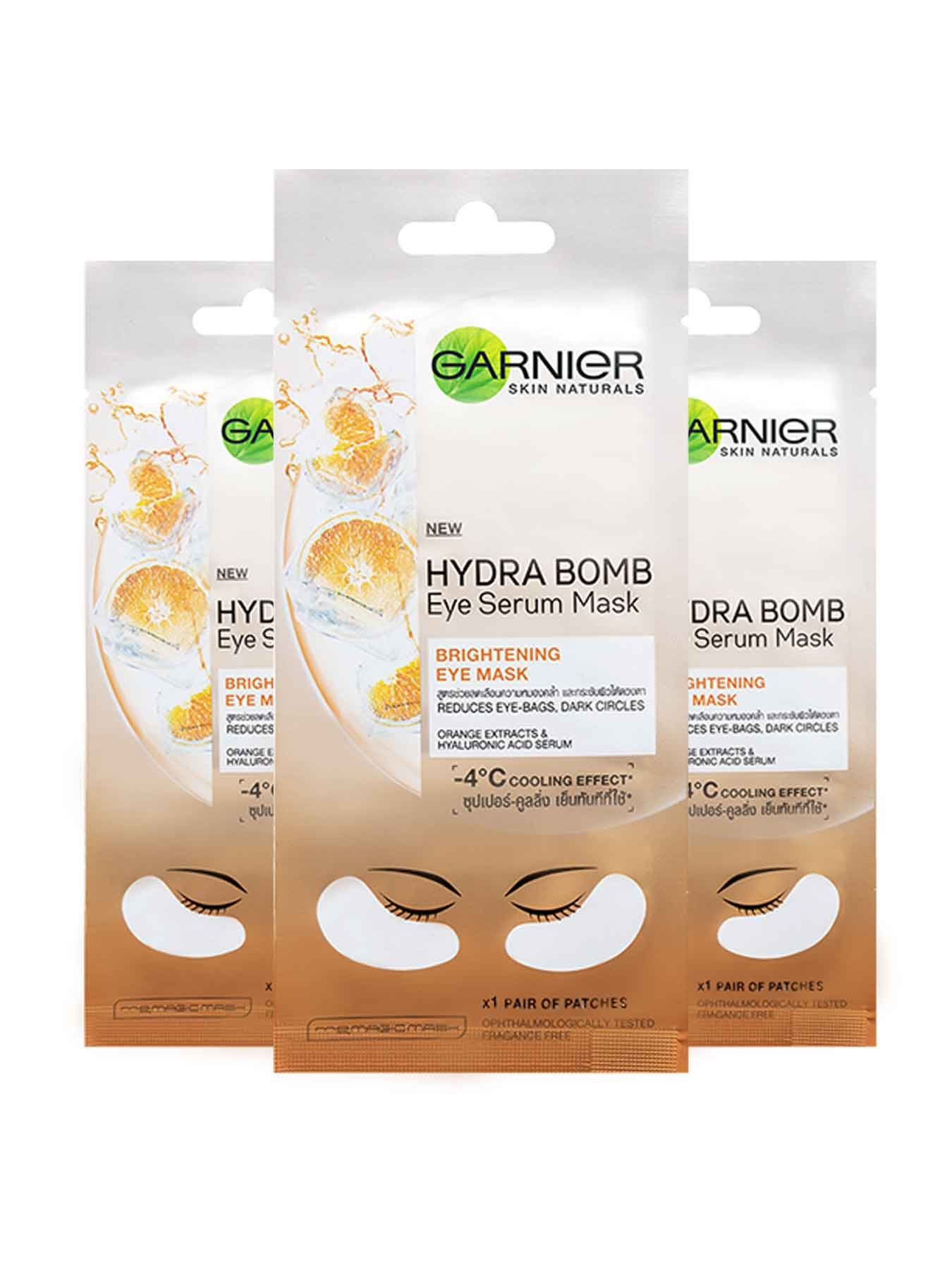 Garnier Hydra Bomb Eye Serum Brightening Eye Mask