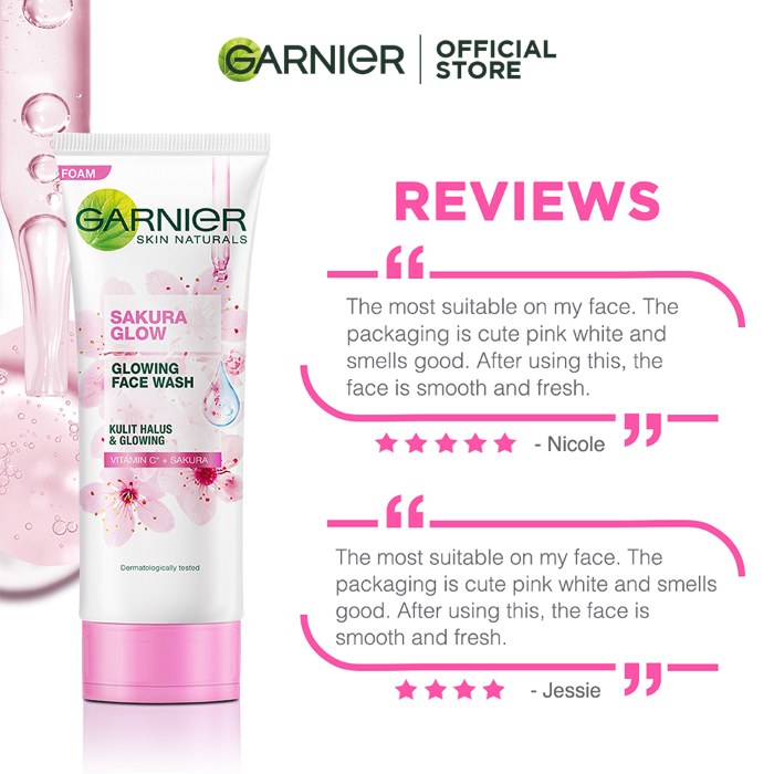 Sakura Glow Face Wash