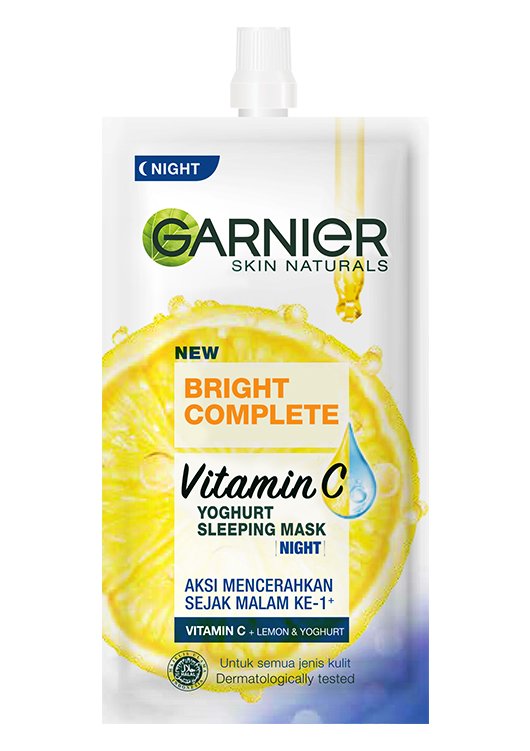 BRIGHT COMPLETE BRIGHTENING NIGHT CREAM YOGHURT SLEEPING MASK 50ML