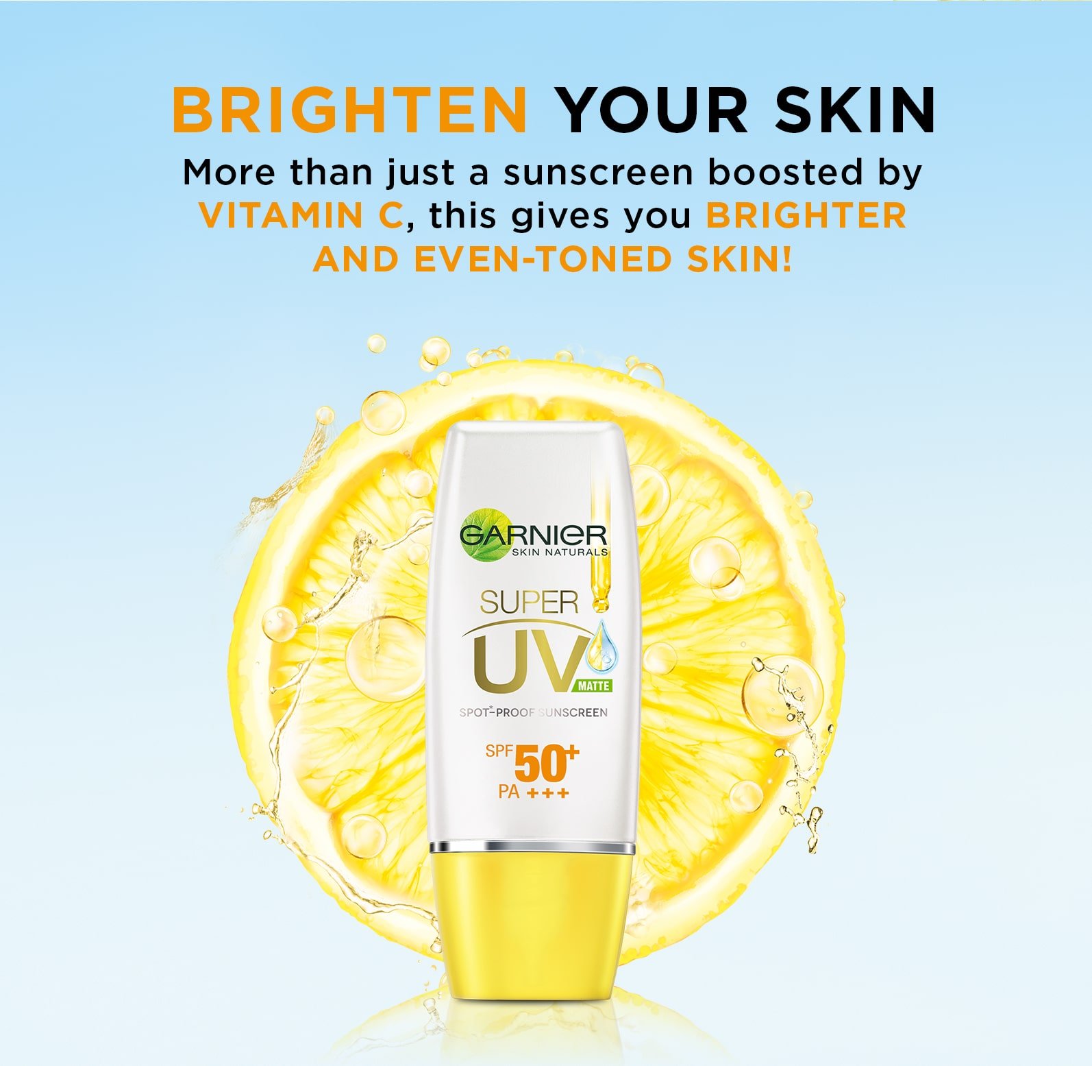 Sunscreen with vitamin shop c