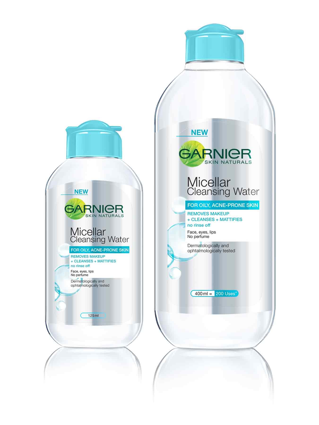 Garnier Micellar Cleansing Water for Oily, Acne-Prone Skin