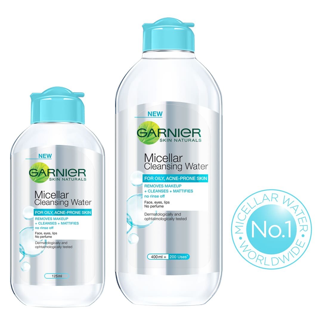 Garnier Micellar Cleansing Water for Oil, Acne-Prone Skin