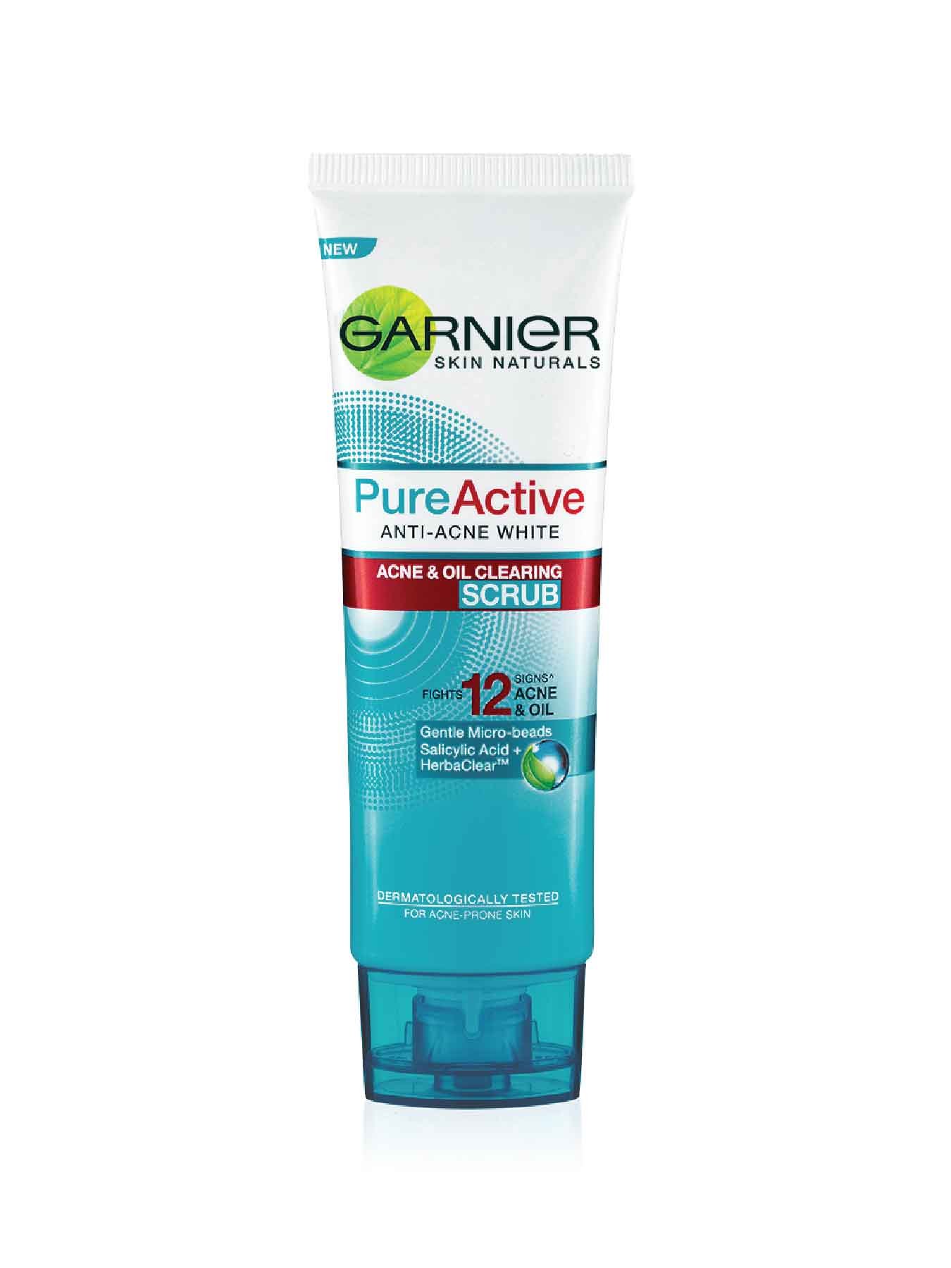 Garnier Pure Active, Anti-Acne White, Acne & Oil Clearing