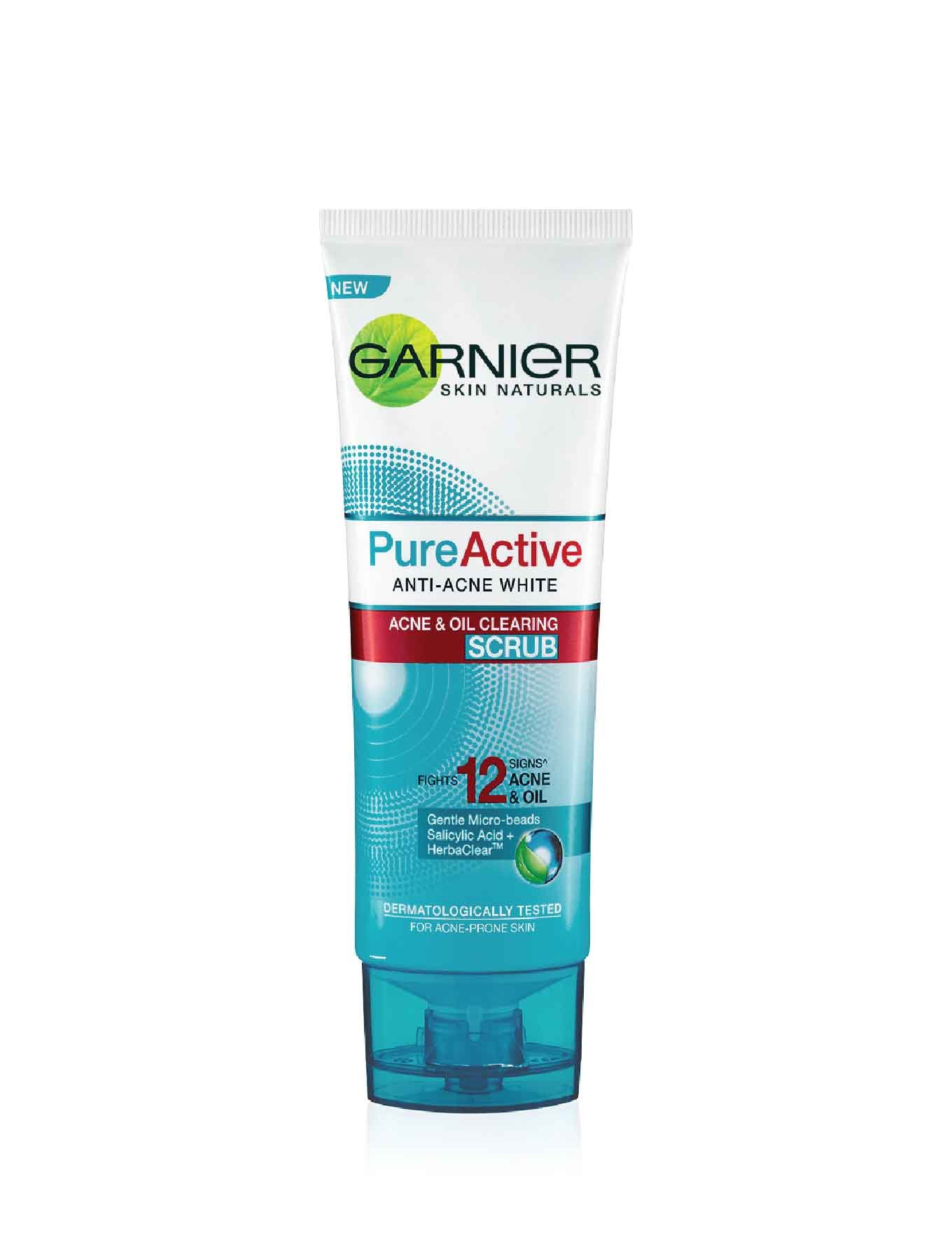 Garnier Pure Active, Anti-Acne White, Acne & Oil Clearing