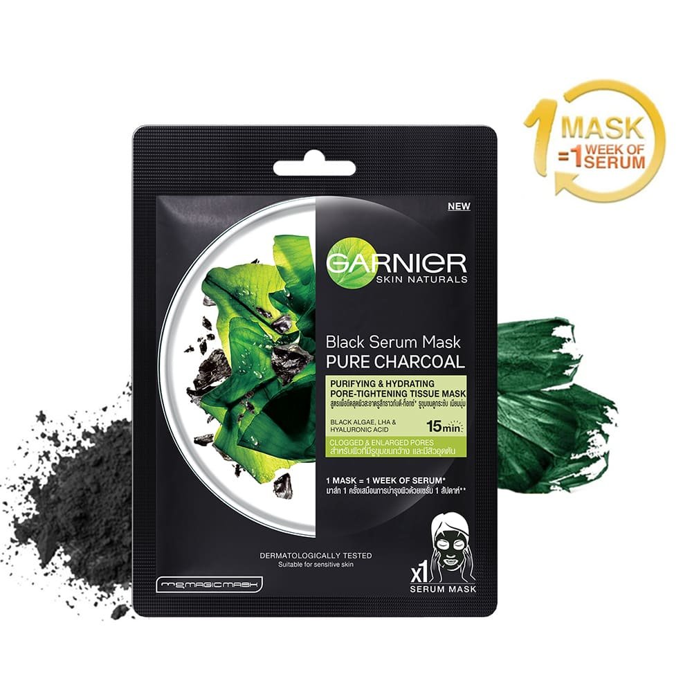 Garnier Black Serum Mask Pure Charcoal 